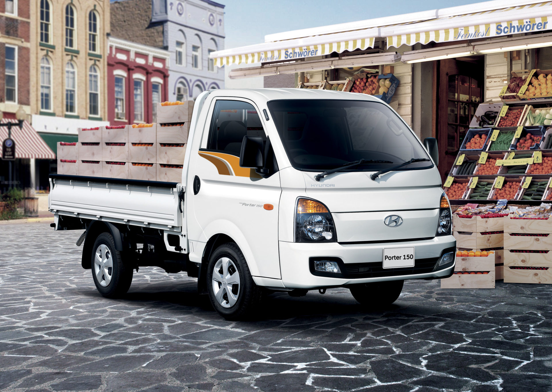 Hyundai New Porter 150 tại Truck & Bus Hyundai Trường Chinh