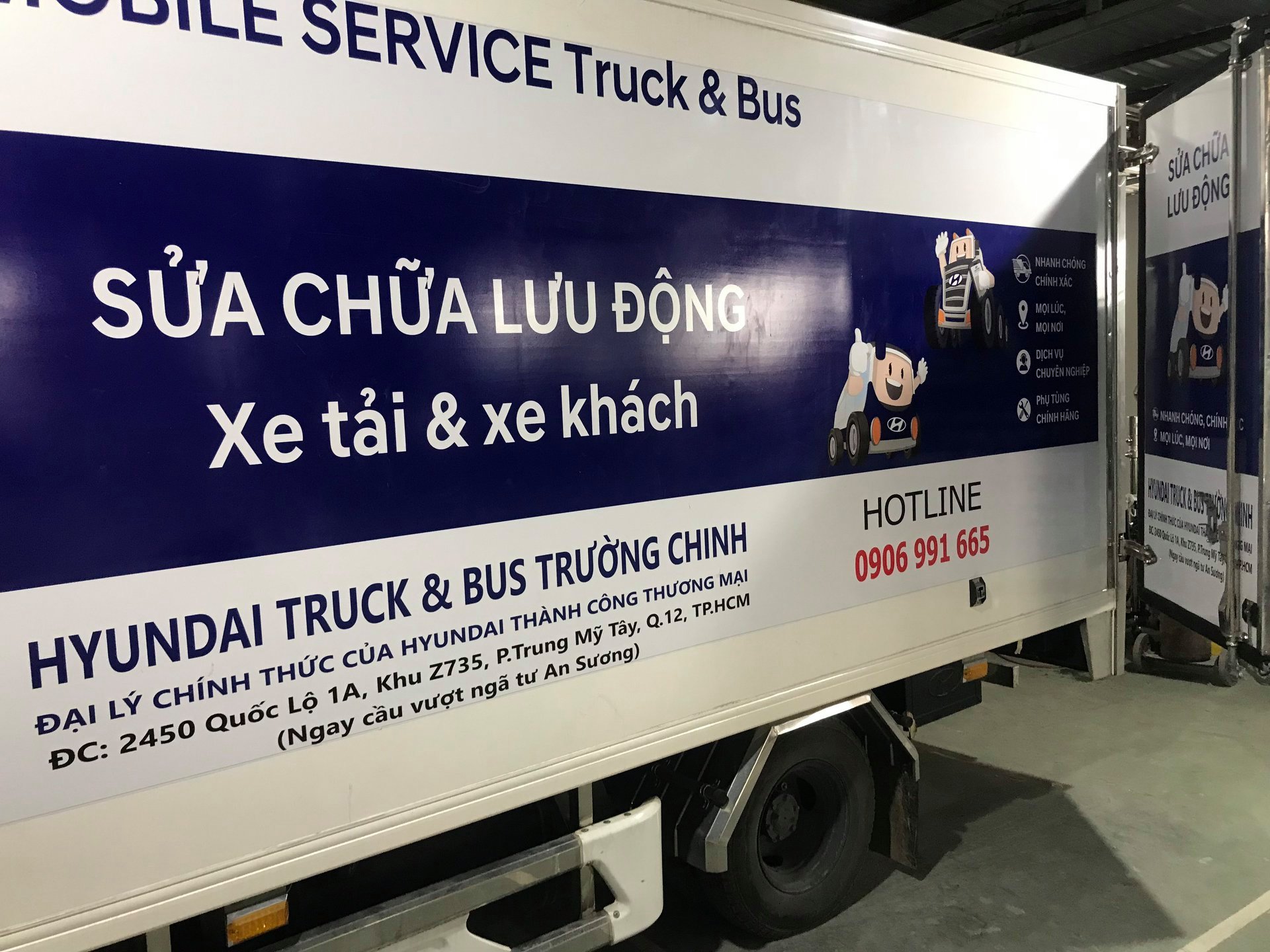 Sữa chữa xe lưu động 24/7 - Hotline: 0906 991 665